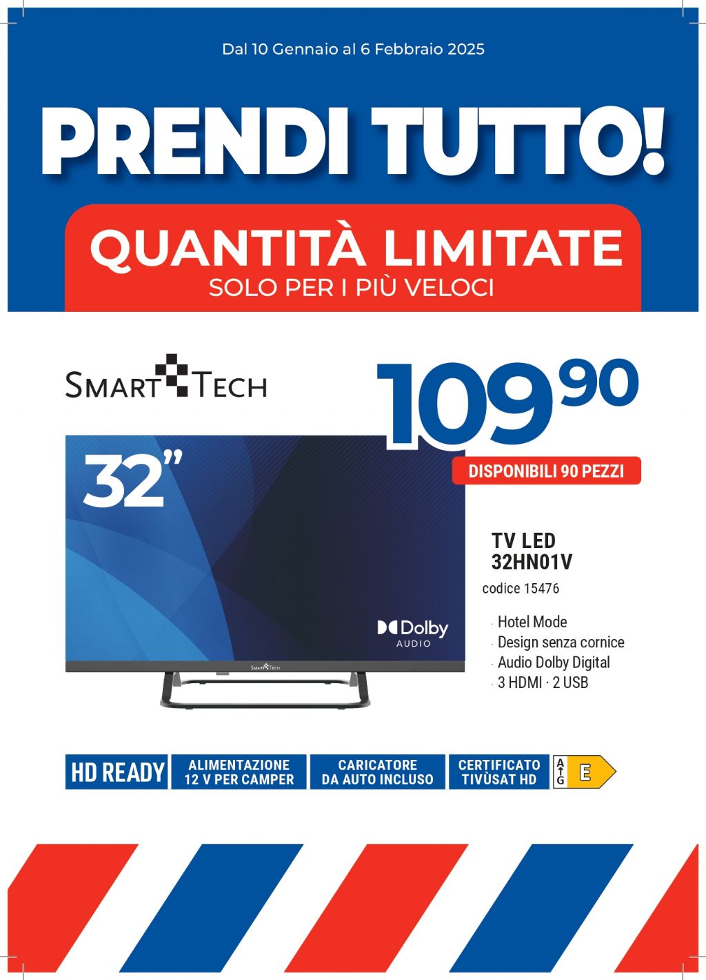 TV SMART TECH 32